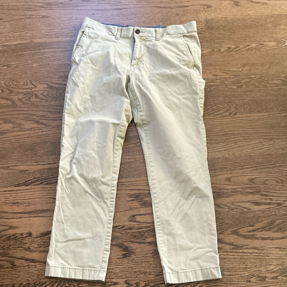 Tommy Hilfiger Tan Tailored Fit Chinos